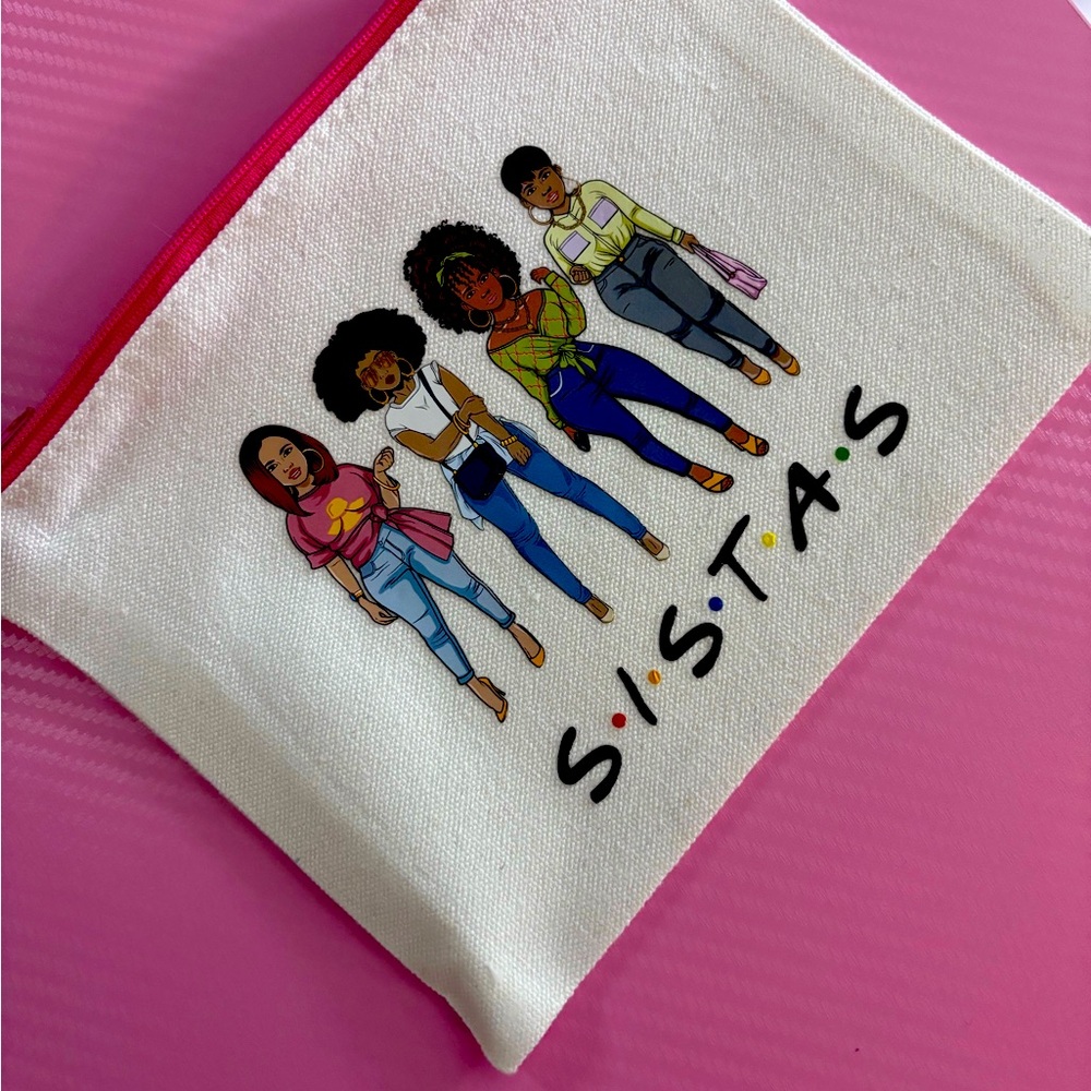 Custom made make up travel bag